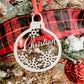 Custom Christmas Ornament Personalized with Name, Stocking Name Tag Value Size 4"x3"