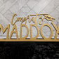 Custom Graduation Name Sign, Table Decor 2024 Congrats Grad Sign, Class of 2024, Graduation Party Centerpiece, Senior Year Photo Prop