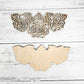 Wood Flowers Rose Cut out, Floral & leaves shapes, Wooden floral pattern for signs, flowery blanks for crafts, unfinished DIY, sign making