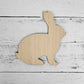 Bunny, Easter Wood Shape, Wooden Rabbit Blank, Unfinished Cut out, Shapes for Crafts DIY Wood Blank, Spring Sign Making, Easter Sign making