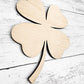 Shamrock Wood Shape 4 leaf Clover, St Patricks Day, March, Spring Decor Sign Making Supplies, Wooden four leaf clover, Unfinished, Quality