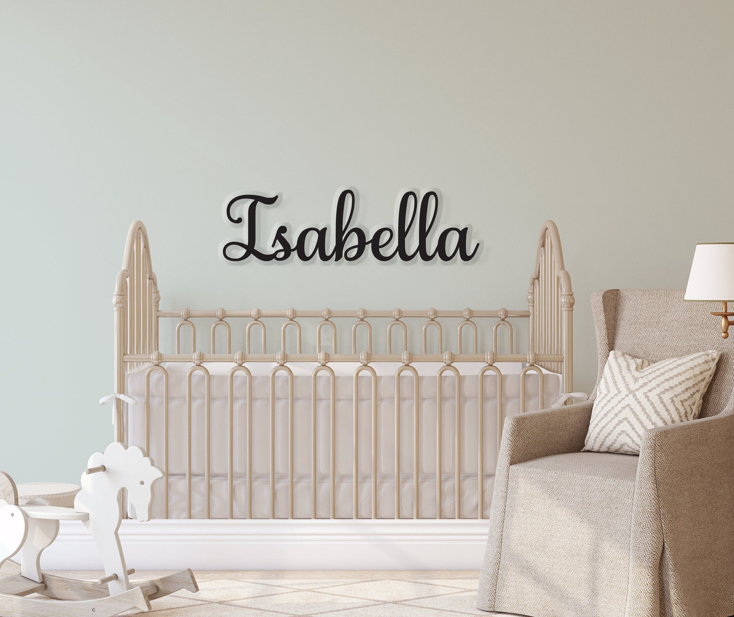 Custom Nursery Name Sign, Boy / Girl Nursery Decor - Wooden Name or Other Personalized Word