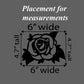 Wood Flower Rose Cut out with petals, Flower shapes, Wooden floral pattern for signs, flowery blanks for crafts, unfinished DIY, sign making