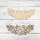 Wood Floral Cut out, Flower shapes, Wooden floral pattern for wood signs, wood flowery cutout, wood blanks shapes for crafts, unfinished DIY