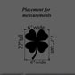 Shamrock Wood Shape 4 leaf Clover, St Patricks Day, March, Spring Decor Sign Making Supplies, Wooden four leaf clover, Unfinished, Quality