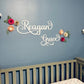 Custom Name Sign, First & Middle Name Sign, Backdrop Sign, Photo Prop Sign, Childrens Name Sign, Nursery Decor, Personalized Name Decor