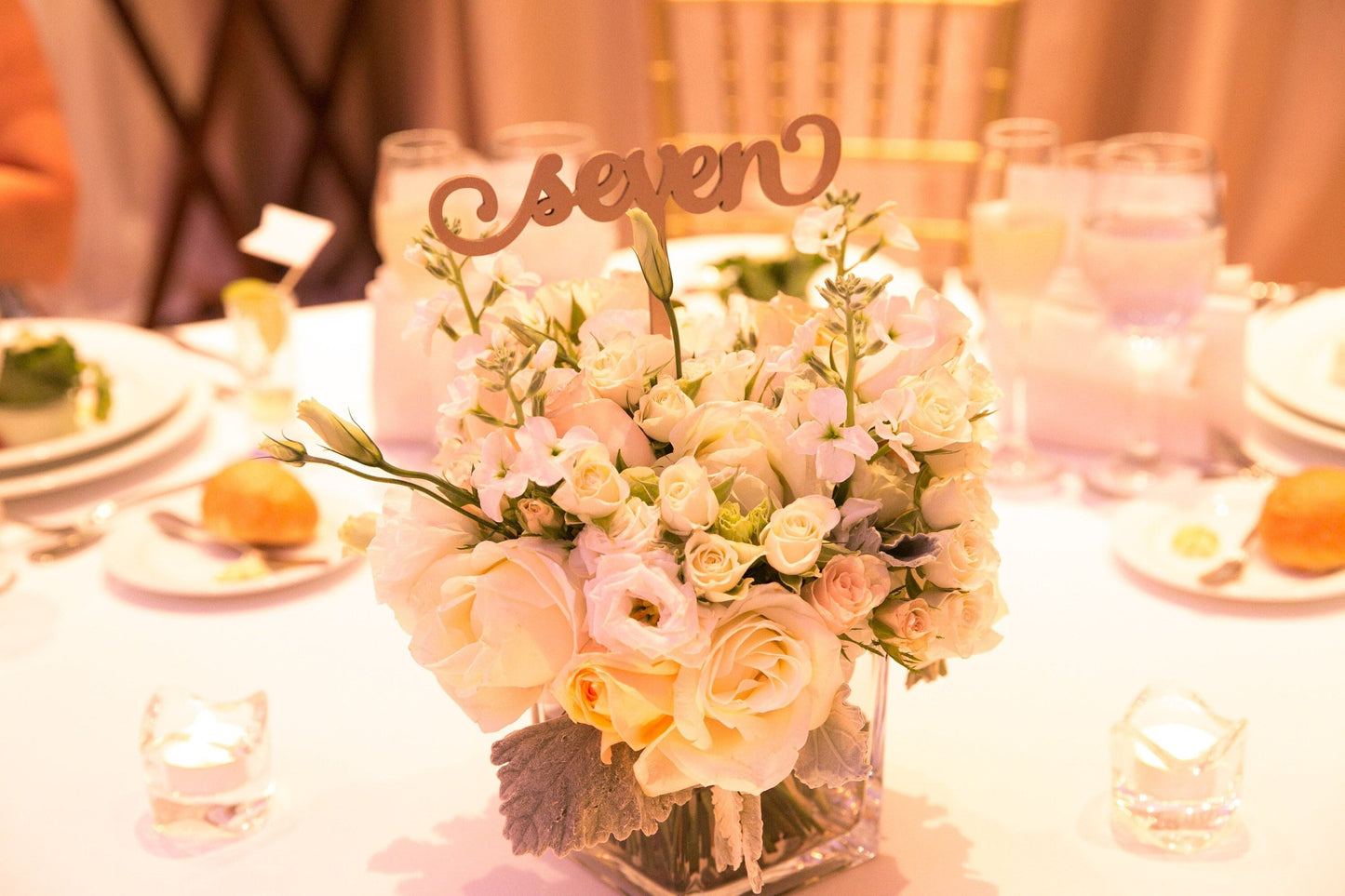 Wedding Table Numbers with Attached Stakes. Wood Wedding Table Numbers. Rustic Table Numbers. Script Table Number Wood Wedding Table Numbers