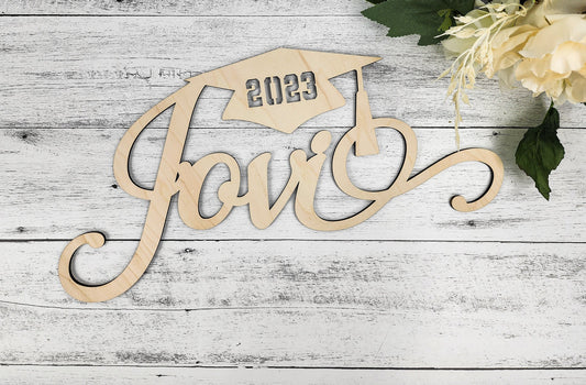 Custom Graduation Decor Name Sign, Custom Grad Sign, Class of 2024, Graduation Party Centerpiece, Senior Year Photo Prop for senior photos