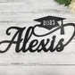 Custom Graduation Decor Name Sign, Custom Grad Sign, Class of 2024, Graduation Party Centerpiece, Senior Year Photo Prop for senior photos