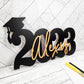 Custom Graduation Decor Name Sign, Custom Grad Sign, Class of 2024, Graduation Party Centerpiece, Senior Year Photo Prop for senior photos