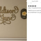 Custom Name Sign, First & Middle Name Sign, Backdrop Sign, Photo Prop Sign, Childrens Name Sign, Nursery Decor, Personalized Name Decor