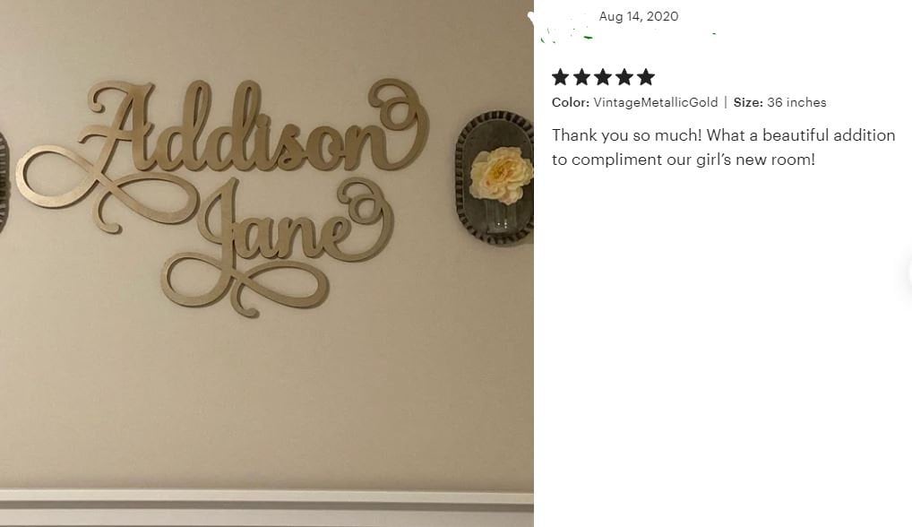 Custom Name Sign, First & Middle Name Sign, Backdrop Sign, Photo Prop Sign, Childrens Name Sign, Nursery Decor, Personalized Name Decor