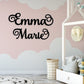 Custom Name Sign, First & Middle Name Sign, Backdrop Sign, Photo Prop Sign, Childrens Name Sign, Nursery Decor, Personalized Name Decor