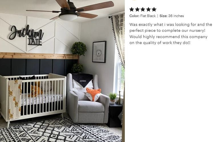 Custom First & Middle Name Sign, Personalized Event Decor, Baby Shower Gift, Nursery Name Sign