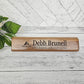 Personalized Desk Name Plate for Business Executive, Administrator, Teacher or Custom Company Office Gifts