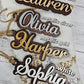 Custom Stocking Name Tags, Wooden Christmas Labels, Personalized Wood Gift Tags, Christmas Stocking tags, Present Tags