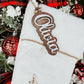 Custom Stocking Name Tags, Wooden Christmas Labels, Personalized Wood Gift Tags, Christmas Stocking tags, Present Tags