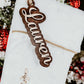Custom Stocking Name Tags, Wooden Christmas Labels, Personalized Wood Gift Tags, Christmas Stocking tags, Present Tags