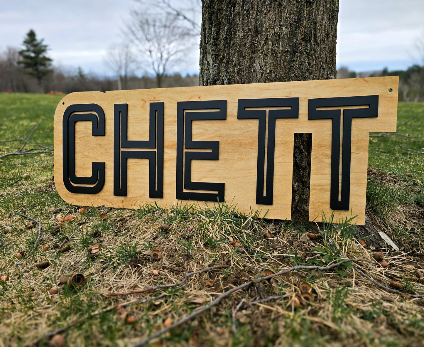 Custom Wooden Name Sign, Modern, Personalized Nursery 3D Layered Wood Name Cut Out, Decor, Baby Room Wall Art Decorations