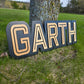 Custom Wooden Name Sign, Modern, Personalized Nursery 3D Layered Wood Name Cut Out, Decor, Baby Room Wall Art Decorations