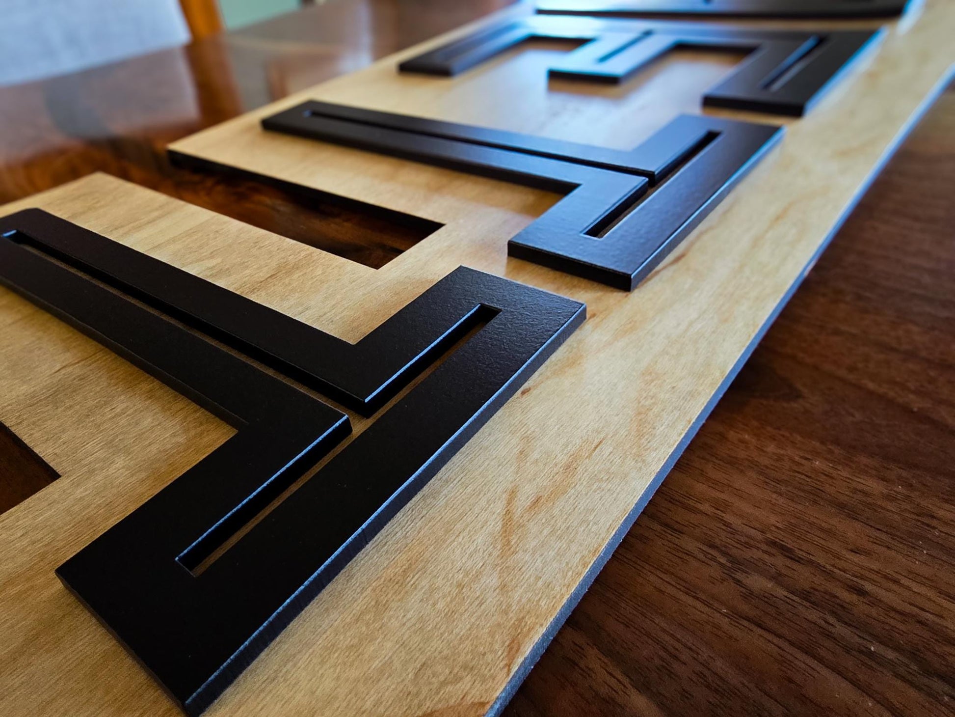 Custom Wooden Name Sign, Modern, Personalized Nursery 3D Layered Wood Name Cut Out, Decor, Baby Room Wall Art Decorations