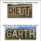 Custom Wooden Name Sign, Modern, Personalized Nursery 3D Layered Wood Name Cut Out, Decor, Baby Room Wall Art Decorations