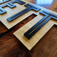 Custom Wooden Name Sign, Modern, Personalized Nursery 3D Layered Wood Name Cut Out, Decor, Baby Room Wall Art Decorations