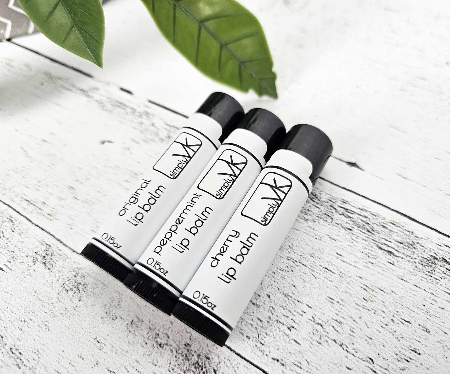 All Natural Peppermint Lip Balm with Beeswax