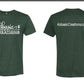 Custom Printed Men's T-Shirt, soft triblend, Add your logo, personalized text, or company name.