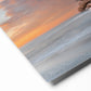 Metal prints - Escanaba Michigan Winter sunrise over Lake Michigan, Sand Point, Water Plant Road, Ludington Park view