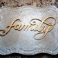 Laser cut family wood sign. Script Family Sign. Family wood cut out. Rustic Wood Sign. Wood Family Word Sign. Wood Letters Sign. wall sign