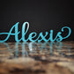 Personalized Name Sign. Custom Name Sign. Custom Wood Name Sign. Laser Cut Names. Wood Cutout Name Children's Name sign - Nursery Decor Name