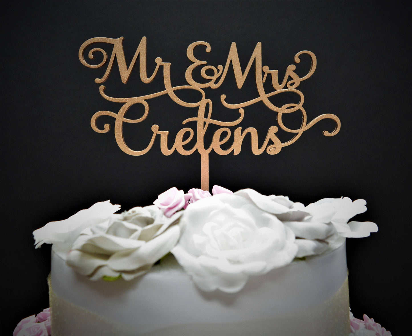 Personalized Wedding Cake topper. Custom Mr & Mrs Wedding Cake Topper Wood Wedding Cake topper Custom Wedding Cake Topper Custom Cake Topper