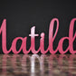Personalized Name Sign. Custom Name Sign. Custom Wood Name Sign. Laser Cut Names. Wood Cutout Name Children's Name sign - Nursery Decor Name