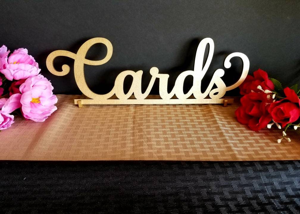 CARDS sign. Cards wood sign. Wood Cards Sign. Card Sign. Card table sign. Wedding signs. Cards Table Sign Graduation sign Wood card sign