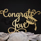Custom Graduation Cake Topper. Grad Cake Topper. WOOD Topper. Class of 2022 Cake topper. Congrats Grad Cake topper Personalized Party Decor