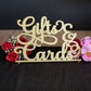 Gifts & cards sign. Script Gifts and cards sign. Gift Sign. Card Sign. Gift table sign. Wedding signs. Wood Gift and card sign, Grad Sign