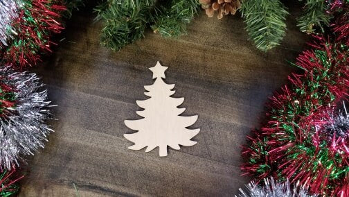 Christmas Tree Wood Shape, Wood Christmas Tree Shape, Christmas Tree Blank, Christmas Tree wood blank, Xmas Tree DIY Christmas Wood Blanks