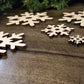 Snowflake Wood Shape, Wood Snowflake Shape, Snowflake Blank, Snowflake wood blank, Snowflake wood blank, DIY Christmas Wood Blanks