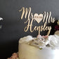 Wedding Cake topper. Custom Mr & Mrs Wedding Cake Topper Wood Wedding Cake topper Custom Wedding Cake Topper Custom Cake Topper with date