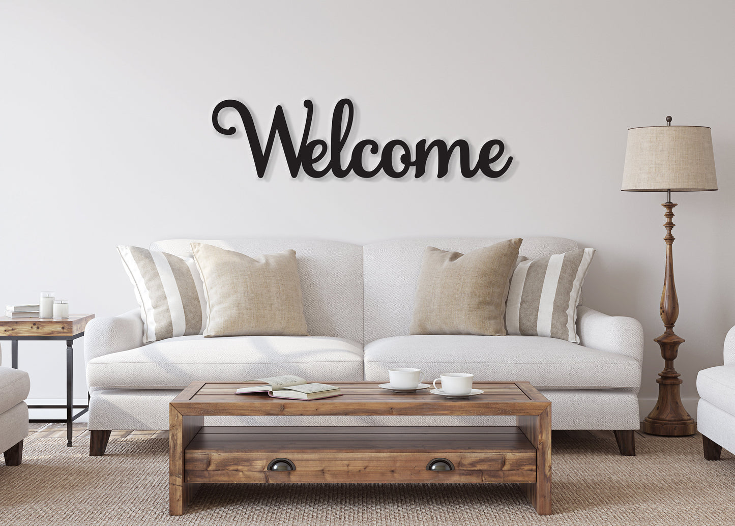 Welcome sign, Welcome Wood Sign, Welcome Wall Decor, Thanksgiving Decor, Welcome Word Sign, Wood Cut Out Welcome Sign, Entry room decor