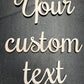Custom wood words Custom word signs, Small words or Names For Crafts, Wooden Names, DIY project Small Wood Name Sign, Personalized Wood Word