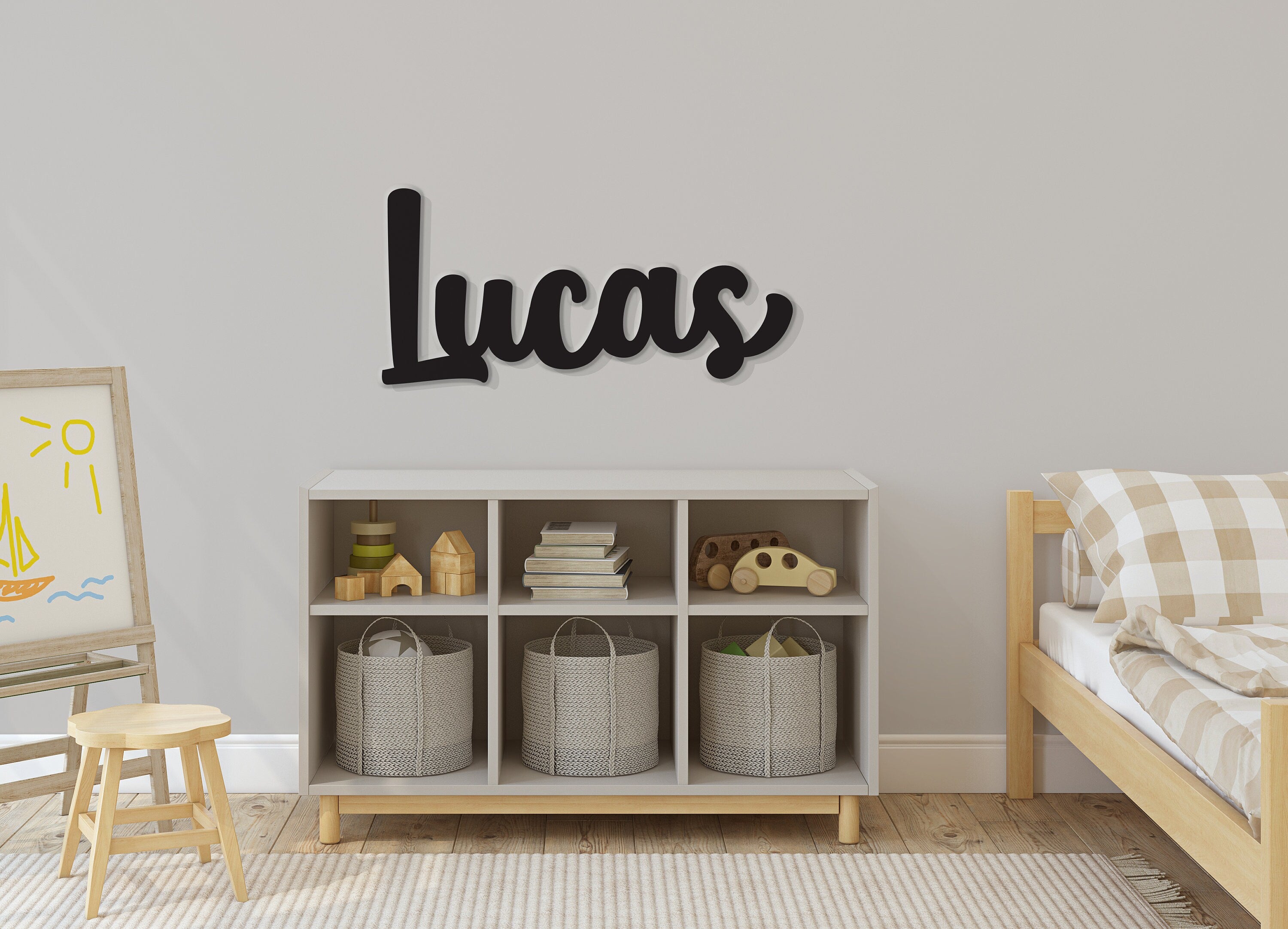 Personalized name for sales baby boy nursery