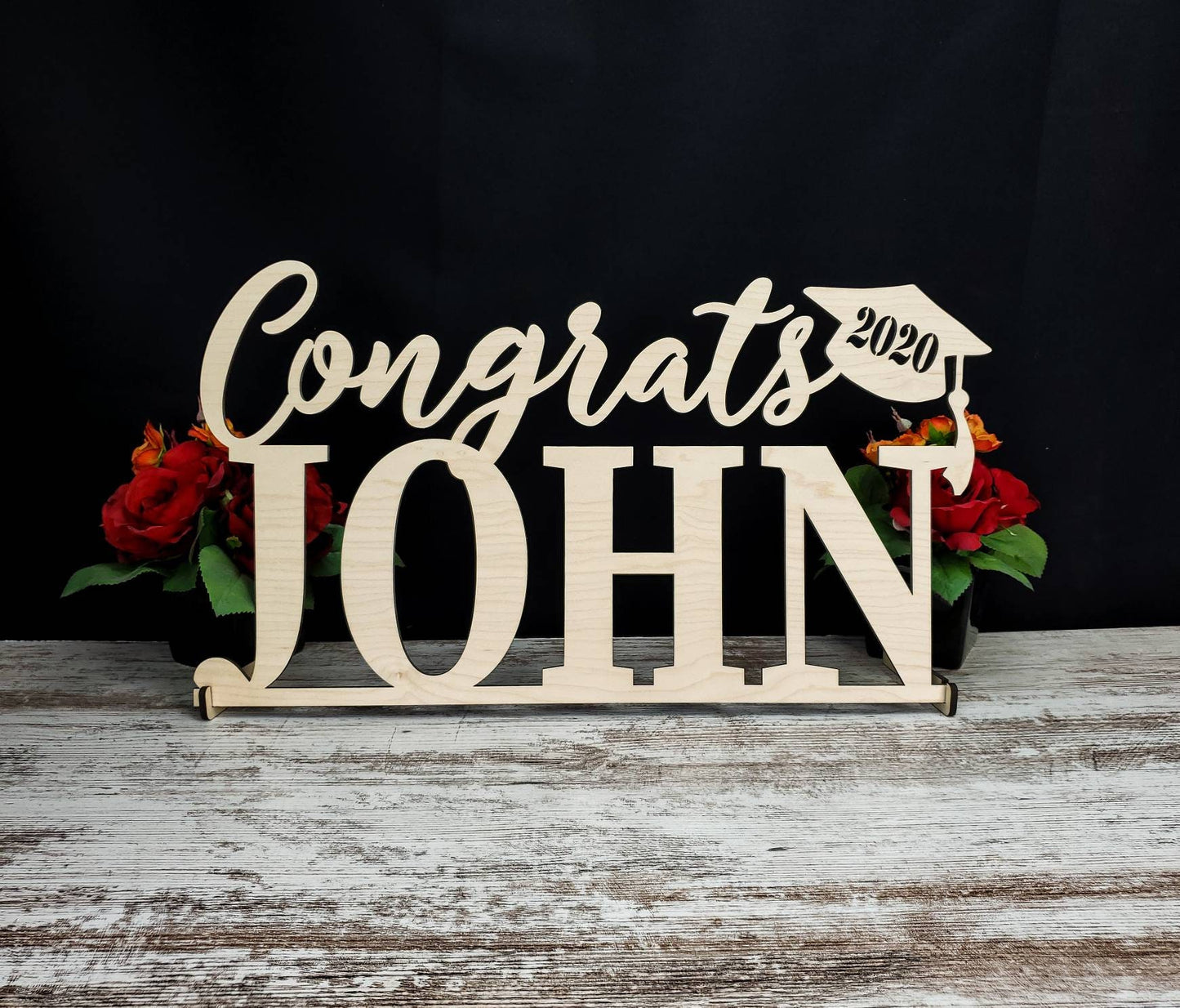 Custom Graduation Sign. Custom Congrats Grad Sign. Class of 2022. Graduation 2022 Sign. Graduation Centerpiece. Personalized Table Decor