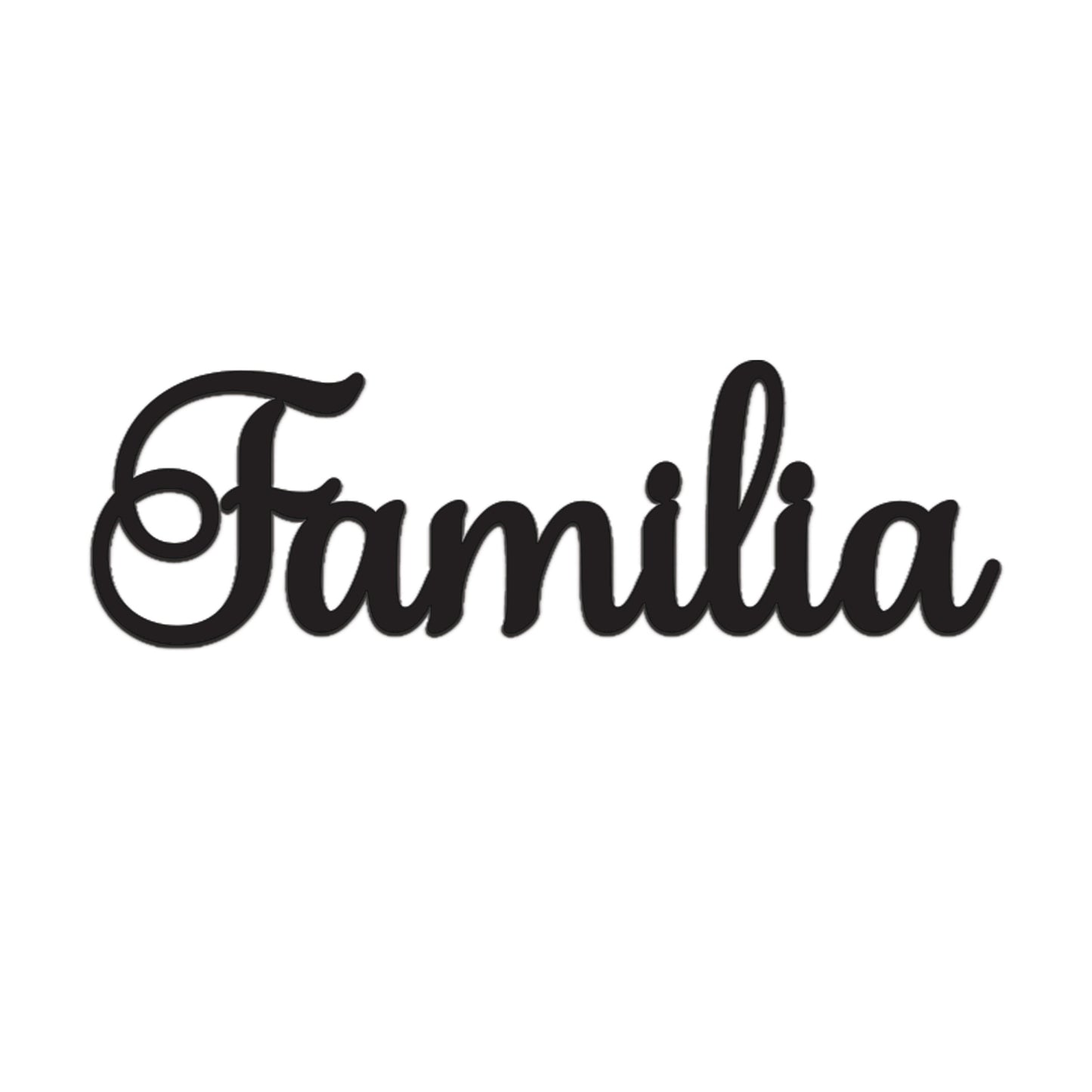 FAMILIA sign, Familia Wood Sign, Familia Wall Decor, Thanksgiving Decor, Familia Word Sign, CutOut Familia Sign, Familia & Dining room decor