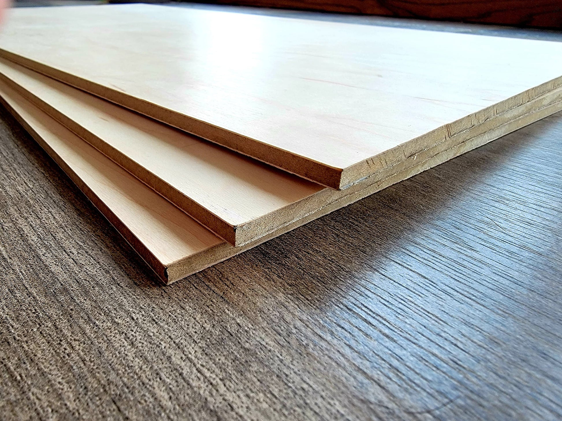  Ebony Wood Veneer MDF Board, 1/8 Wood Veneer Sheet Ebony  Veneer Unfinished Wood Sheet For Laser Cutting, 12 X 12 Thin Wood For  Crafts, 10Pack
