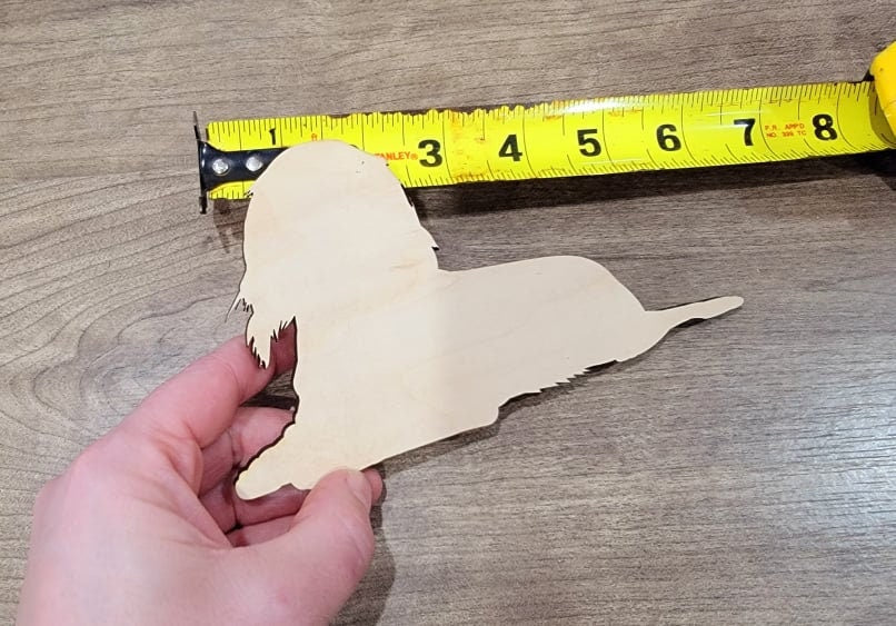 Dachshund Wood Shape, Wooden Dachshund Blank, Unfinished Dachshund wood blank, Dog, Pet, Arts Crafts DIY Projects, 1/4 inch thick Weiner dog