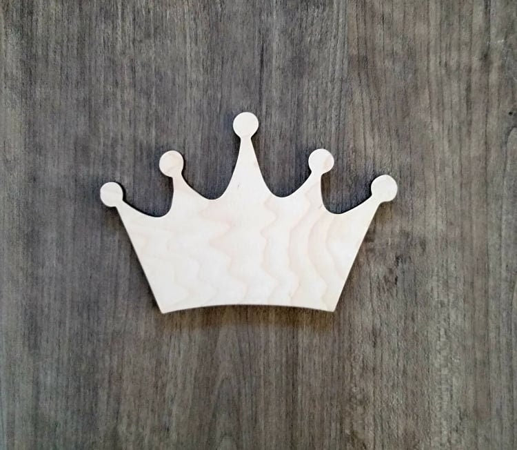 Crown Wood Shape, Wooden Crown Shape Blank, Unfinished Crown, Crafts DIY Wood Blank, Sign Making, Childrens Signs, Custom, Personalized
