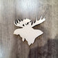 Moose Wood Shape, Wooden Moose Shape Blank, Unfinished Moose Cut out, Shapes for Crafts DIY Wood Blank, Sign Making, Childrens Signs, Custom