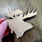 Moose Wood Shape, Wooden Moose Shape Blank, Unfinished Moose Cut out, Shapes for Crafts DIY Wood Blank, Sign Making, Childrens Signs, Custom